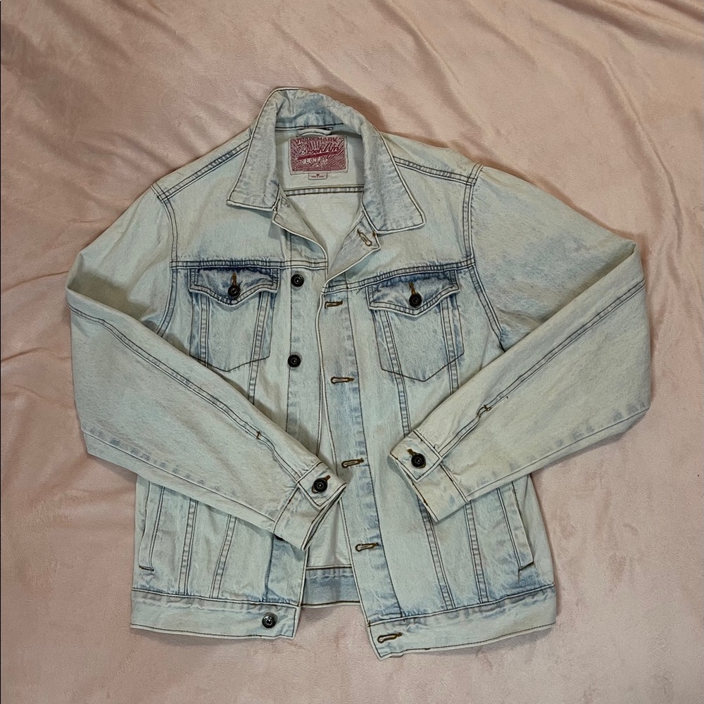 oversized denim jacket